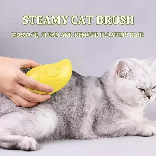 ProSteam™ 3-in-1 Pet Grooming Brush