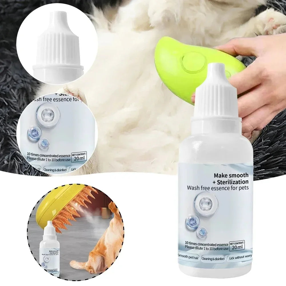 ProSteam™ 3-in-1 Pet Grooming Brush