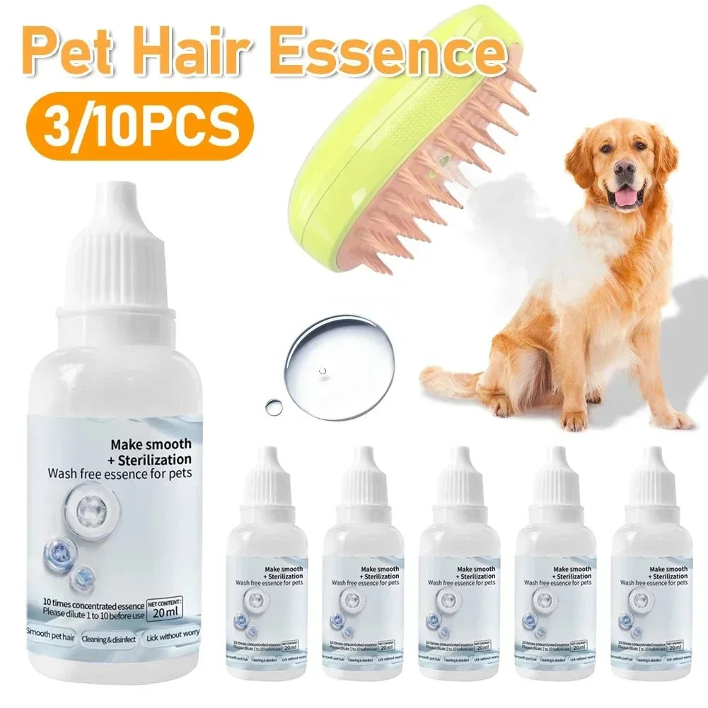 ProSteam™ 3-in-1 Pet Grooming Brush