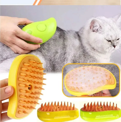 ProSteam™ 3-in-1 Pet Grooming Brush