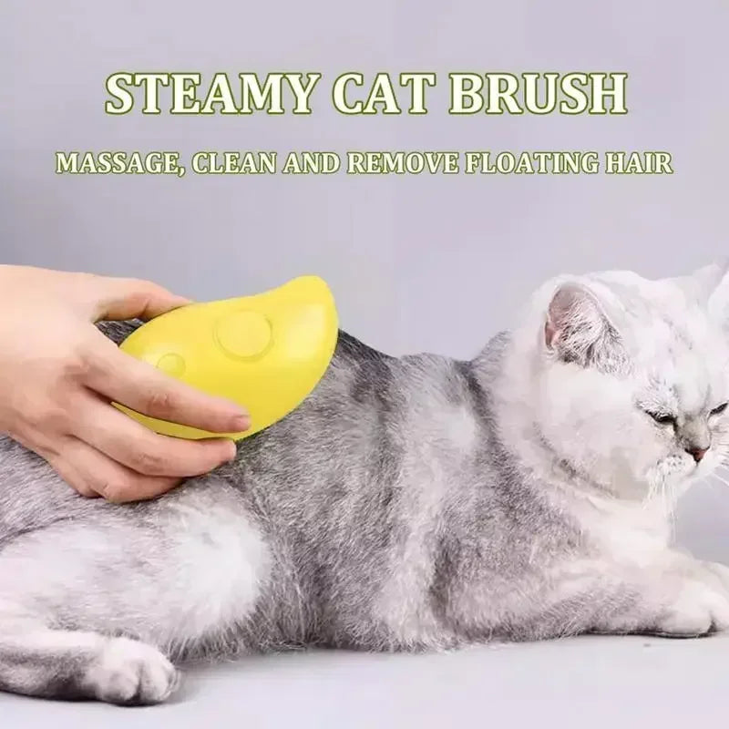ProSteam™ 3-in-1 Pet Grooming Brush