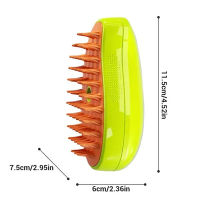 ProSteam™ 3-in-1 Pet Grooming Brush