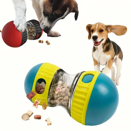 Interactive Dog Treat Dispenser Toy – Slow Feeder Puzzle for Mental Stimulation & Healthy Eating