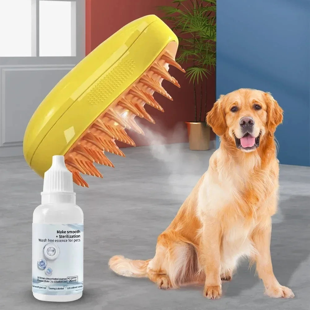 ProSteam™ 3-in-1 Pet Grooming Brush