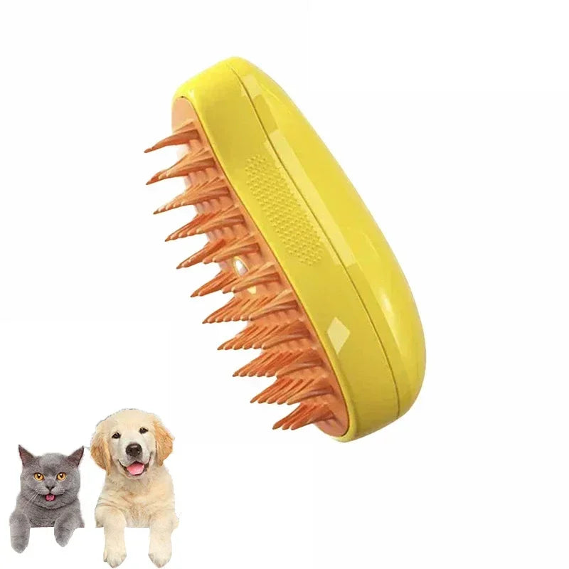 ProSteam™ 3-in-1 Pet Grooming Brush