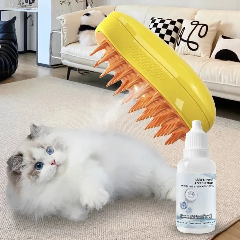 ProSteam™ 3-in-1 Pet Grooming Brush